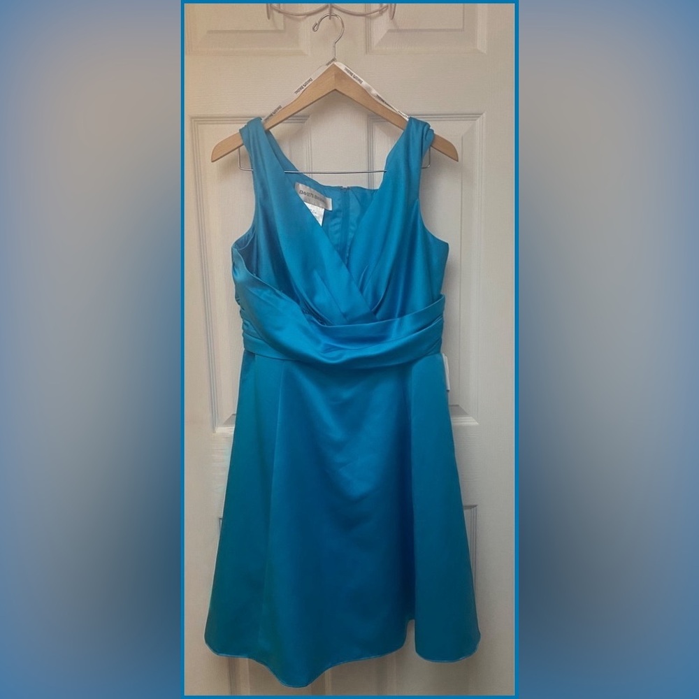 Davids Bridal Womens Off Shoulder Dress Malibu 14